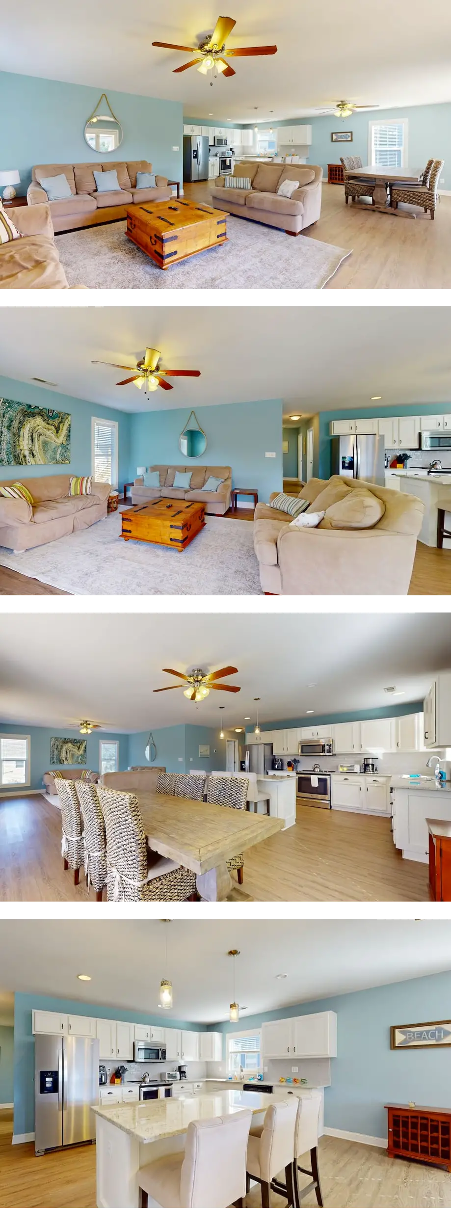 Walk to Beach | Marsh-View Escape with S...