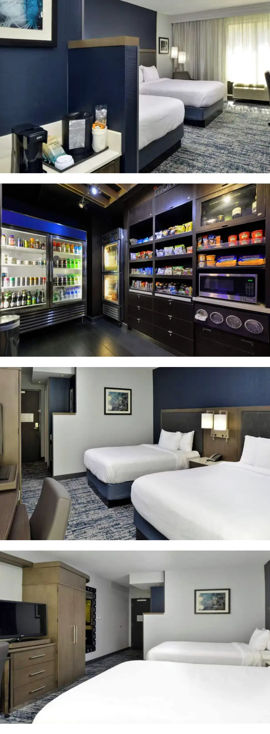 3 Modern Units with 2 Queen Beds in the ...