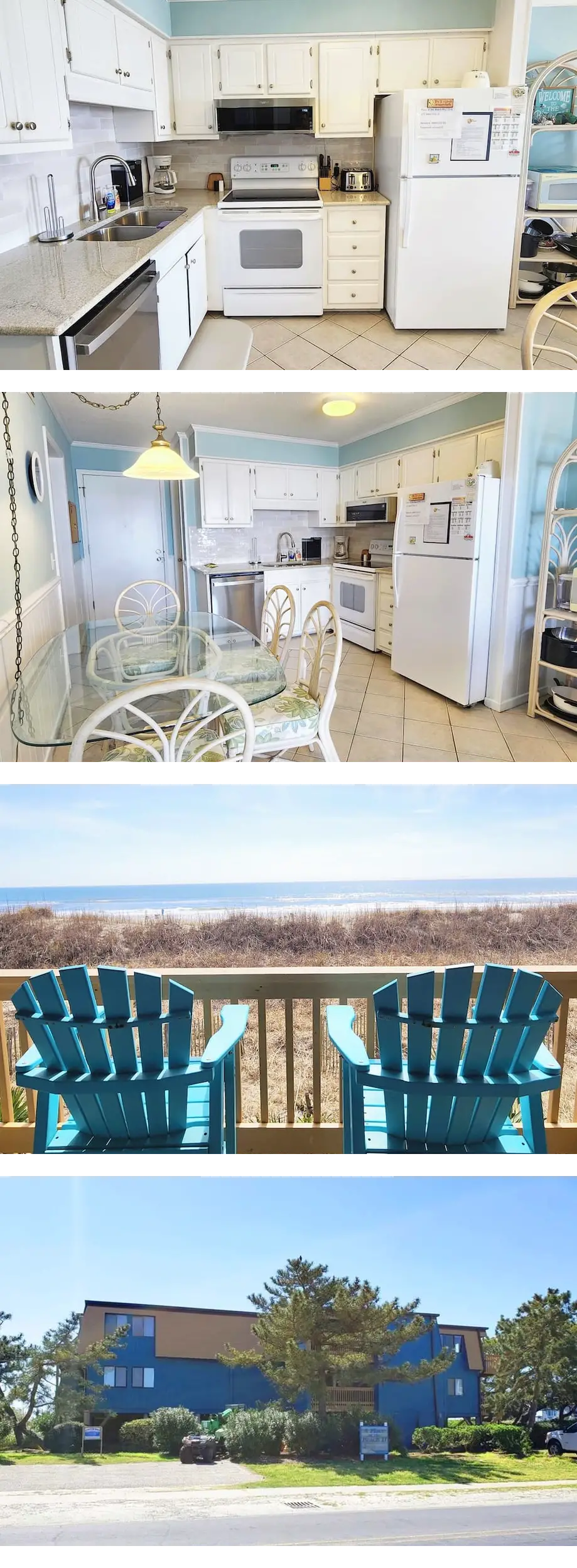 2 br, 1.5 ba condo, oceanfront building,...