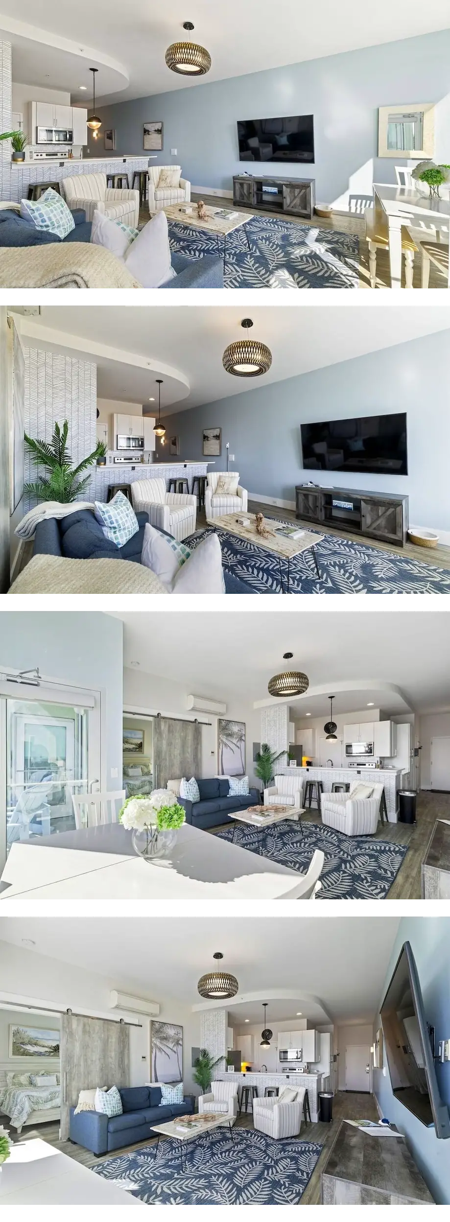 Boardwalk Blue - Modern Beachside Retrea...